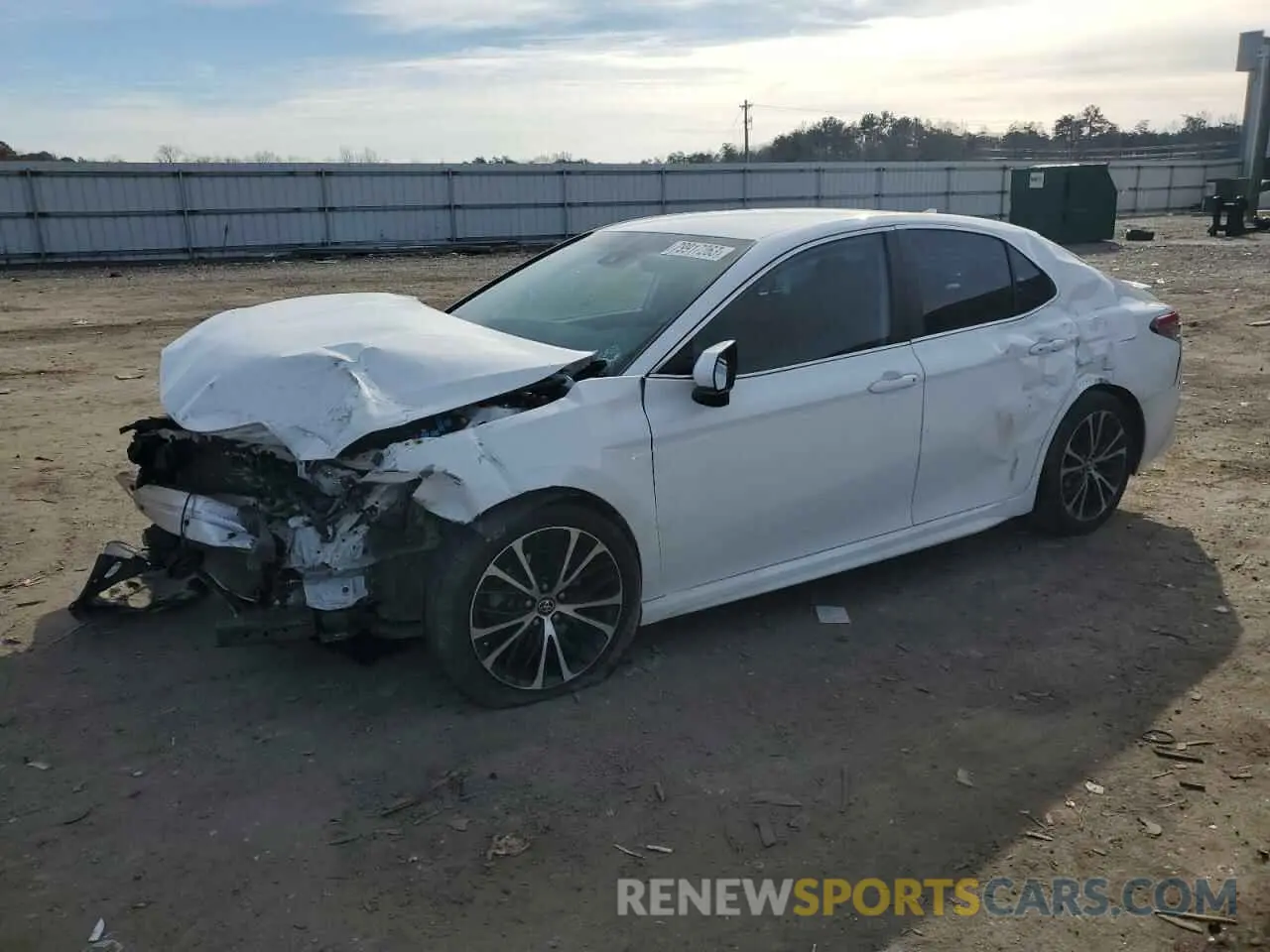 1 Photograph of a damaged car 4T1B11HK3KU271725 TOYOTA CAMRY 2019