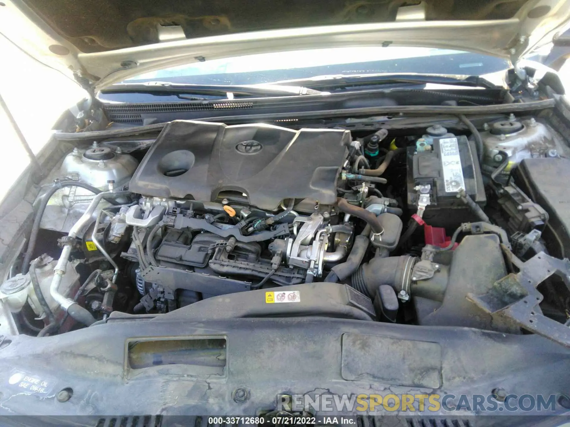 10 Photograph of a damaged car 4T1B11HK3KU275189 TOYOTA CAMRY 2019