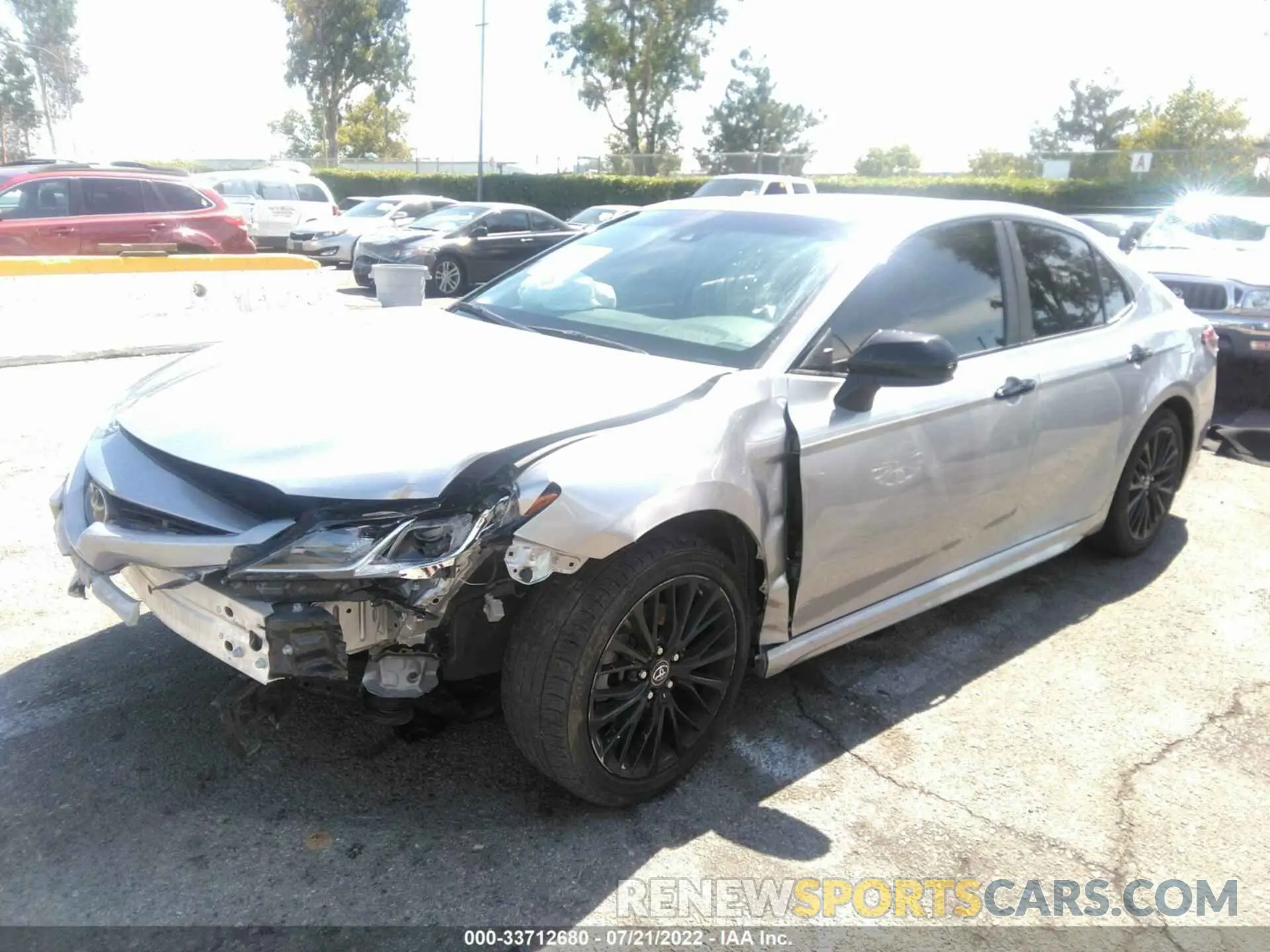 2 Photograph of a damaged car 4T1B11HK3KU275189 TOYOTA CAMRY 2019