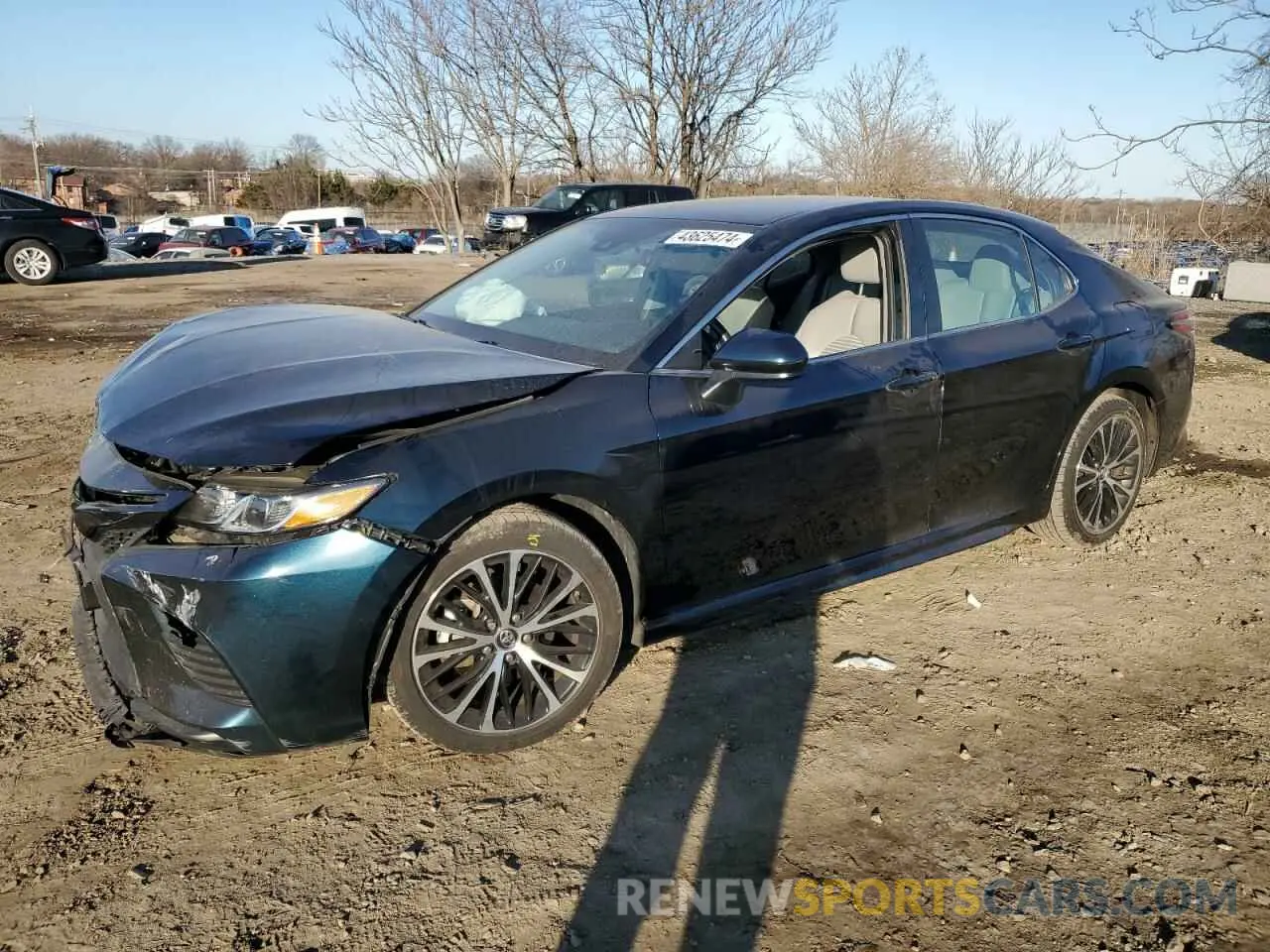 1 Photograph of a damaged car 4T1B11HK3KU282935 TOYOTA CAMRY 2019