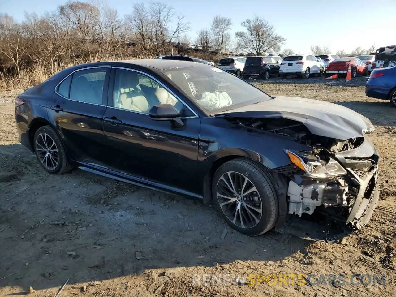 4 Photograph of a damaged car 4T1B11HK3KU282935 TOYOTA CAMRY 2019
