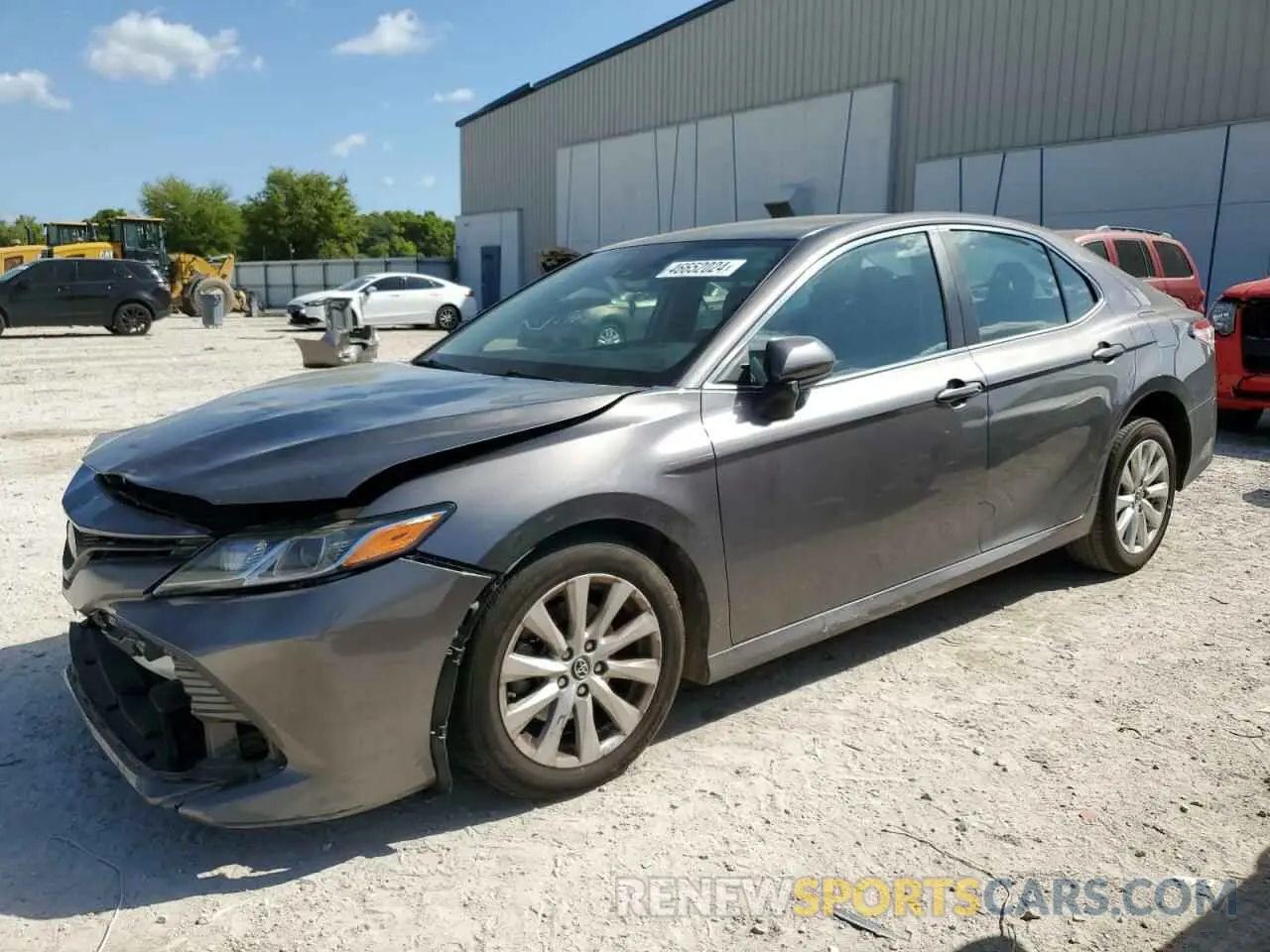 1 Photograph of a damaged car 4T1B11HK3KU287522 TOYOTA CAMRY 2019
