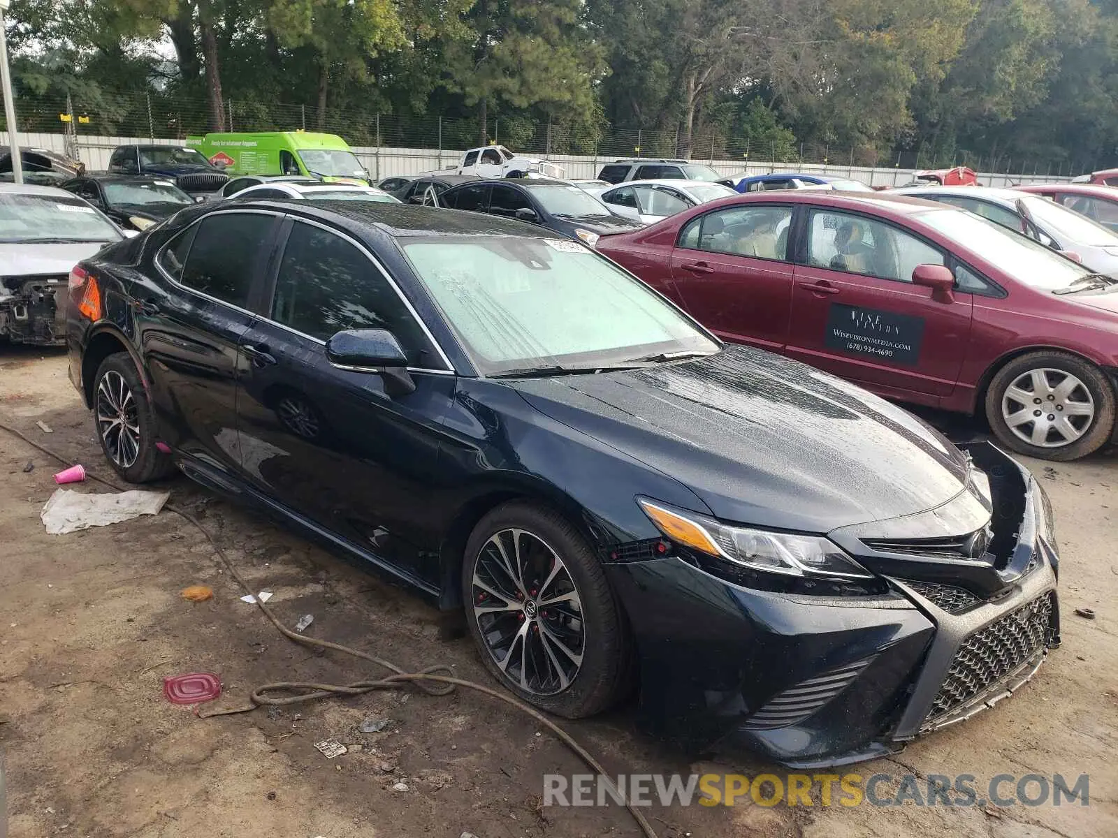 1 Photograph of a damaged car 4T1B11HK3KU290212 TOYOTA CAMRY 2019
