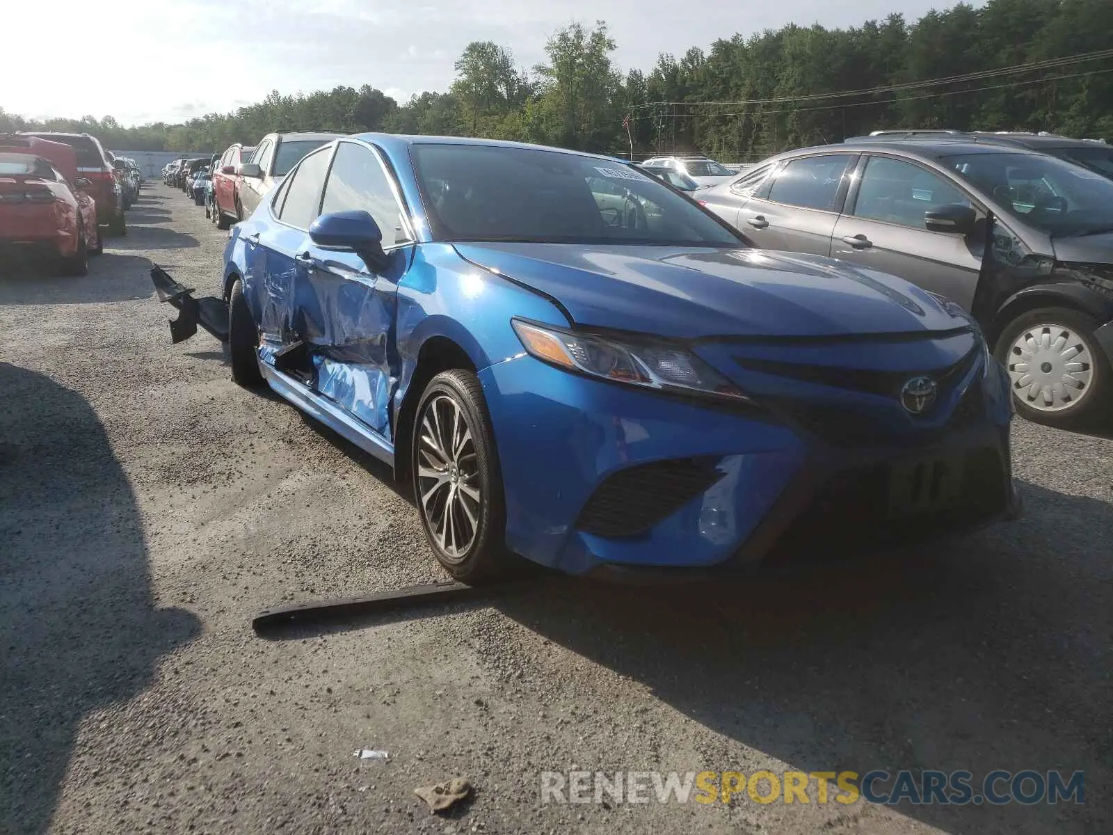1 Photograph of a damaged car 4T1B11HK3KU294065 TOYOTA CAMRY 2019