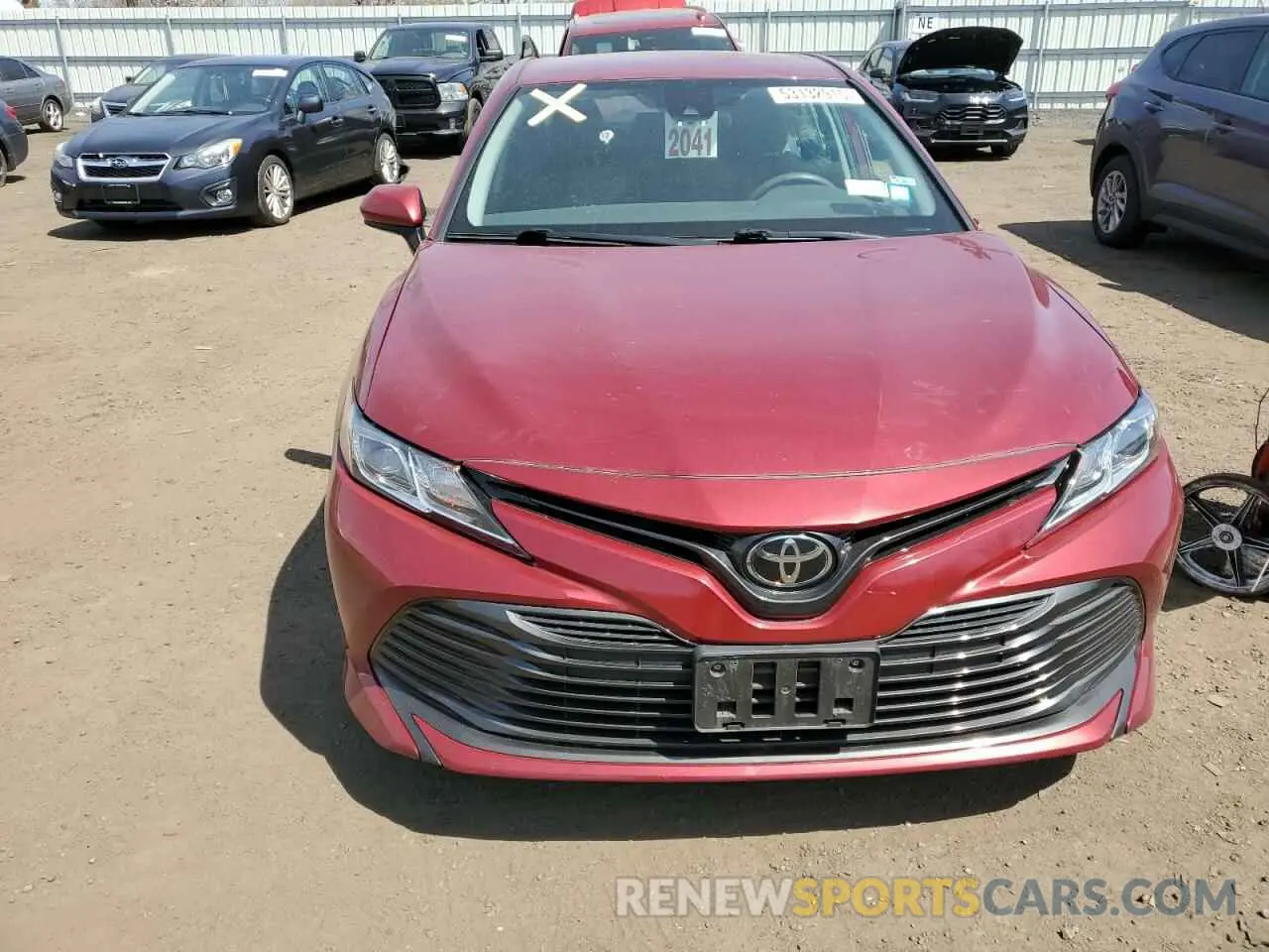 5 Photograph of a damaged car 4T1B11HK3KU684714 TOYOTA CAMRY 2019