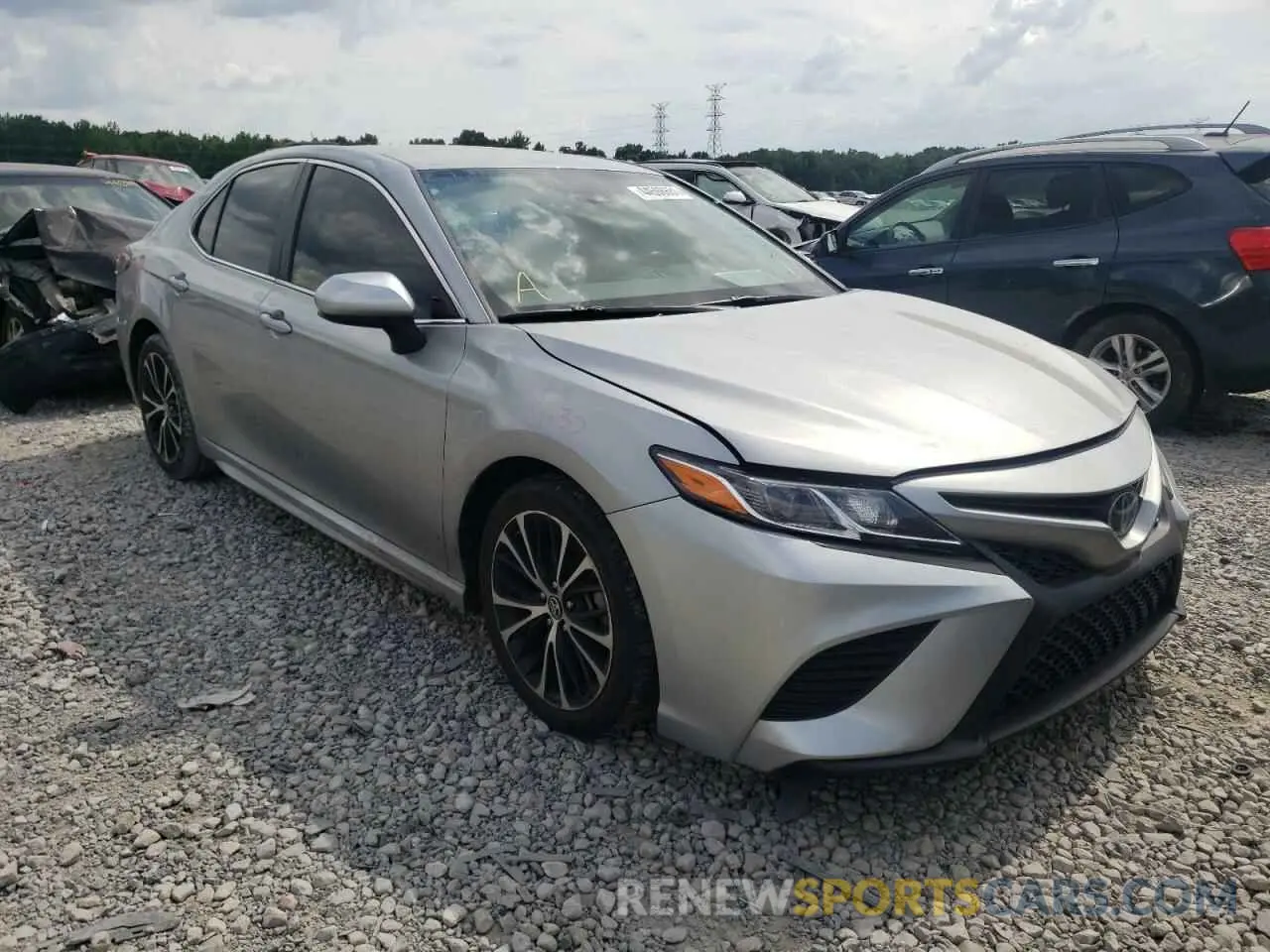 1 Photograph of a damaged car 4T1B11HK3KU694787 TOYOTA CAMRY 2019