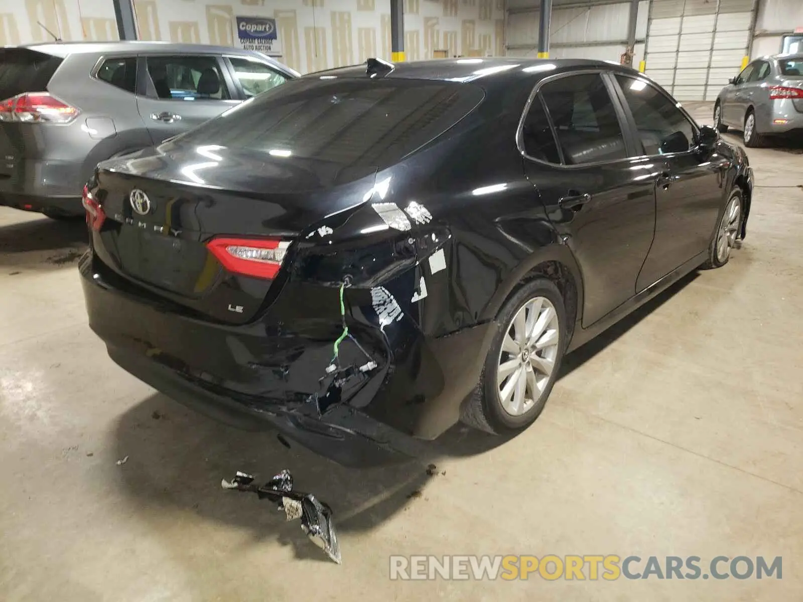 4 Photograph of a damaged car 4T1B11HK3KU698127 TOYOTA CAMRY 2019