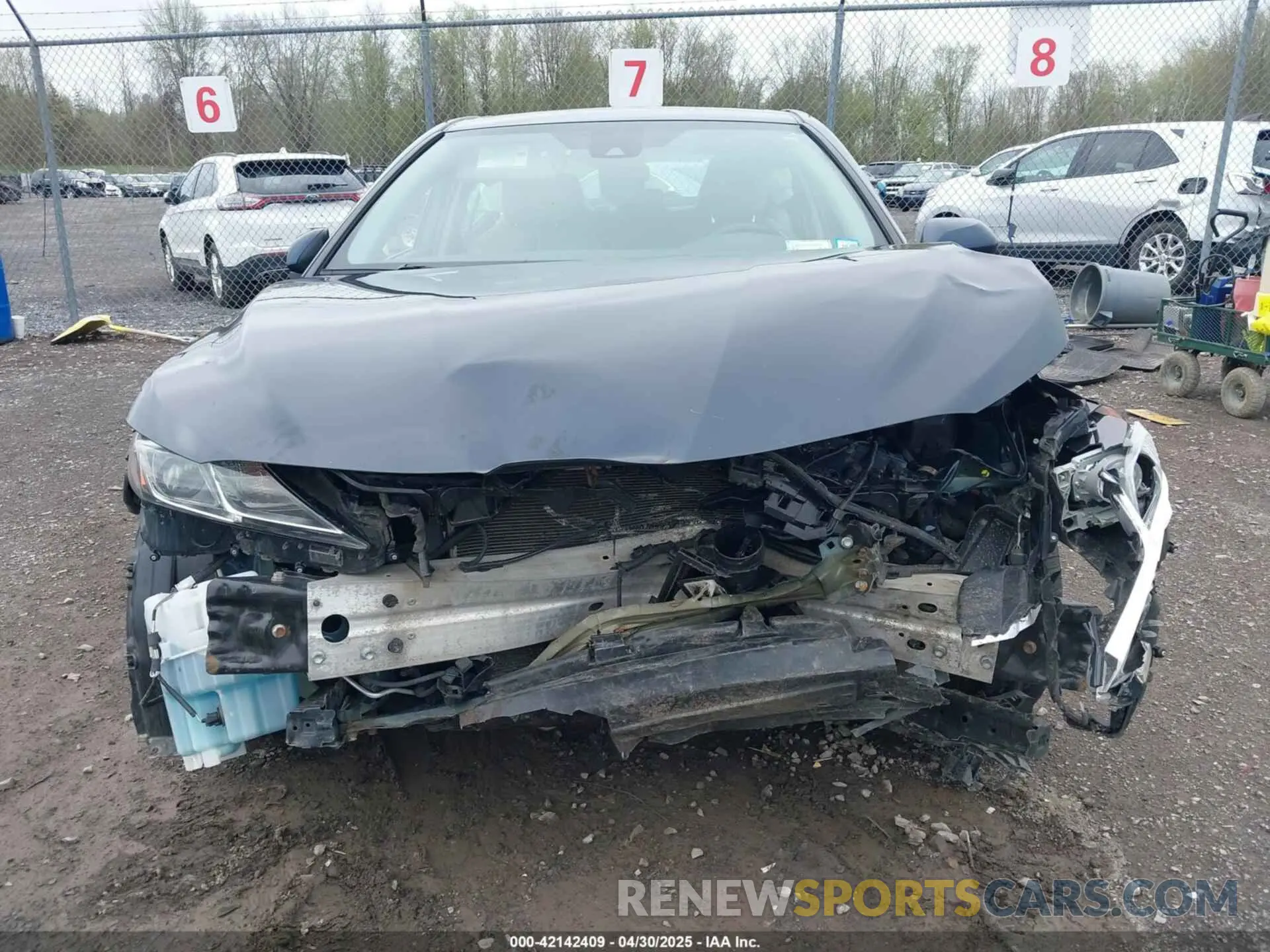 6 Photograph of a damaged car 4T1B11HK3KU702368 TOYOTA CAMRY 2019