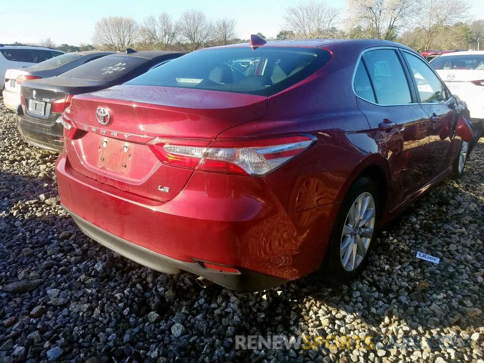 4 Photograph of a damaged car 4T1B11HK3KU705450 TOYOTA CAMRY 2019