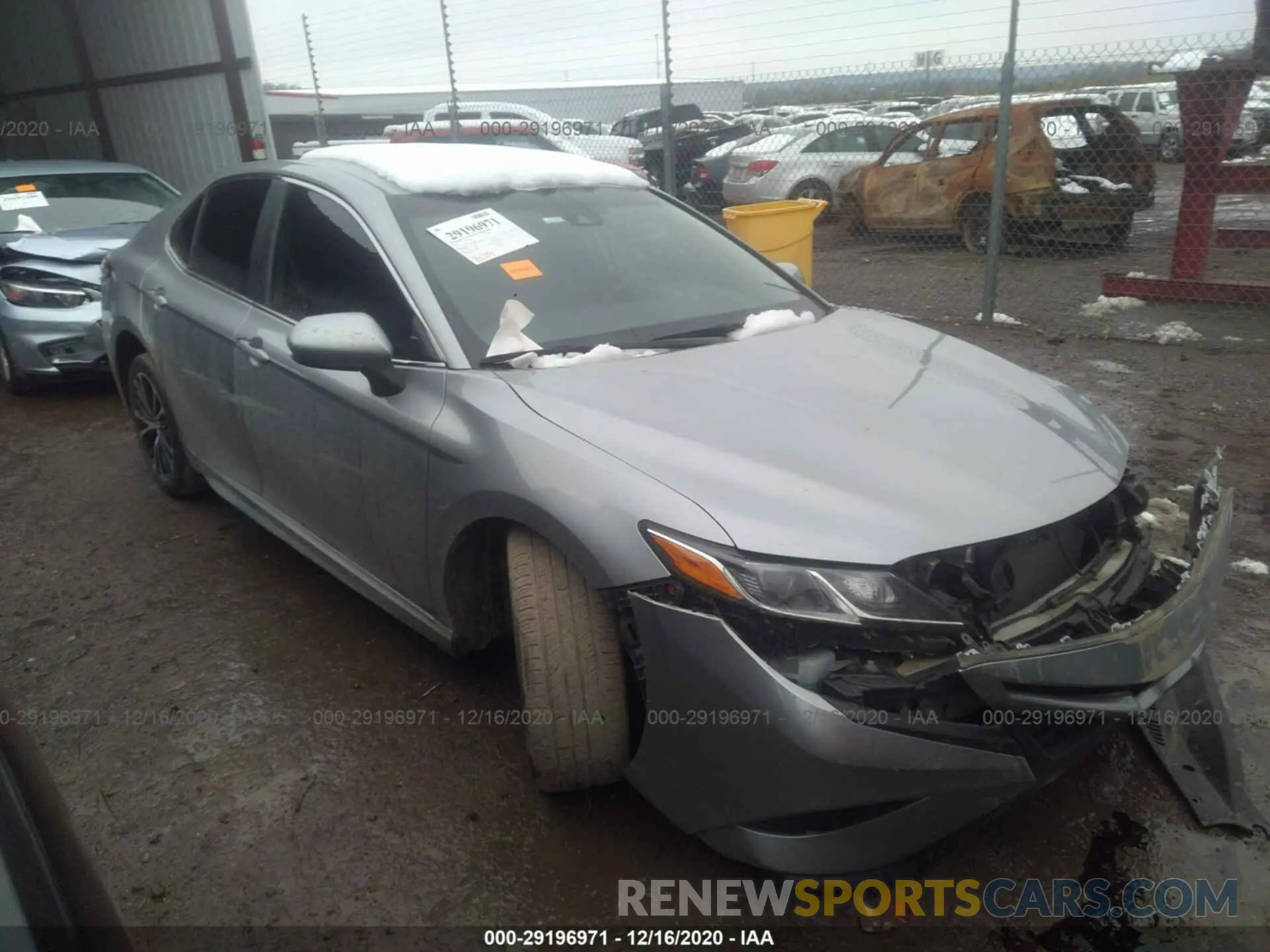 1 Photograph of a damaged car 4T1B11HK3KU724774 TOYOTA CAMRY 2019