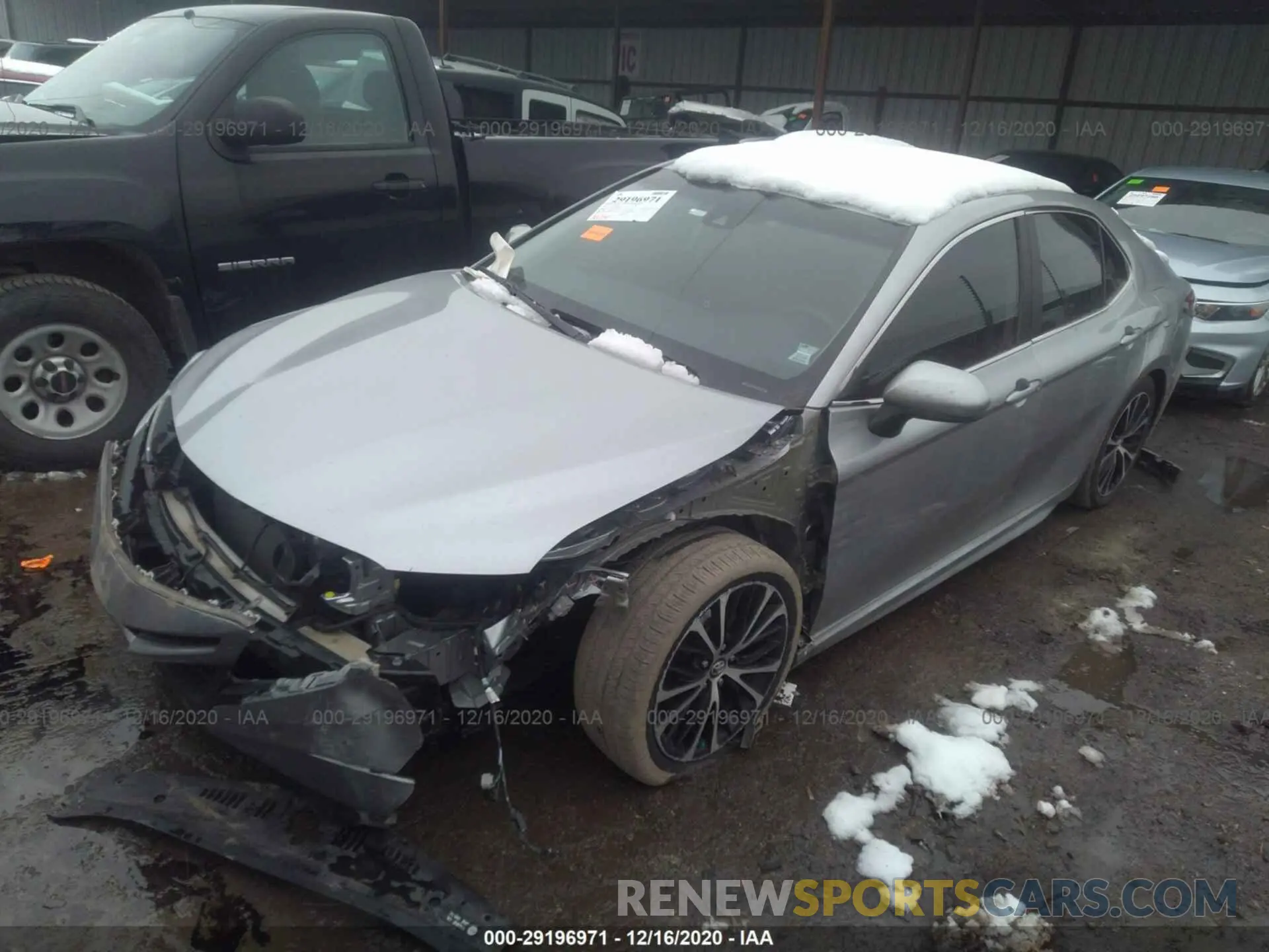 2 Photograph of a damaged car 4T1B11HK3KU724774 TOYOTA CAMRY 2019