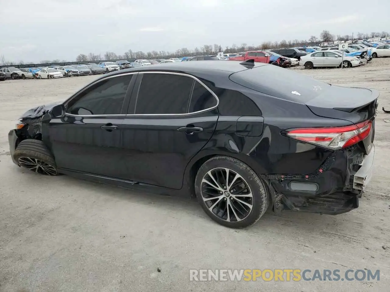 2 Photograph of a damaged car 4T1B11HK3KU725746 TOYOTA CAMRY 2019