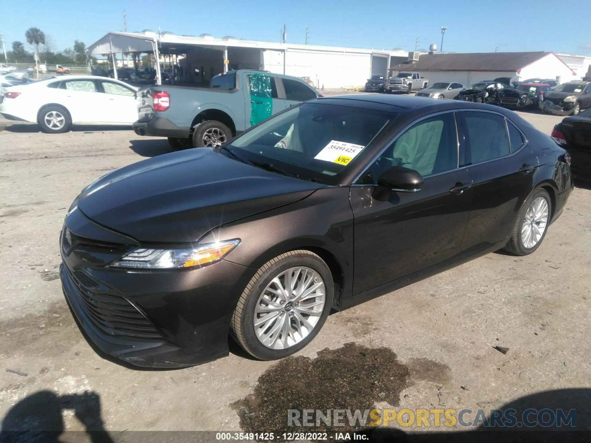 2 Photograph of a damaged car 4T1B11HK3KU727528 TOYOTA CAMRY 2019