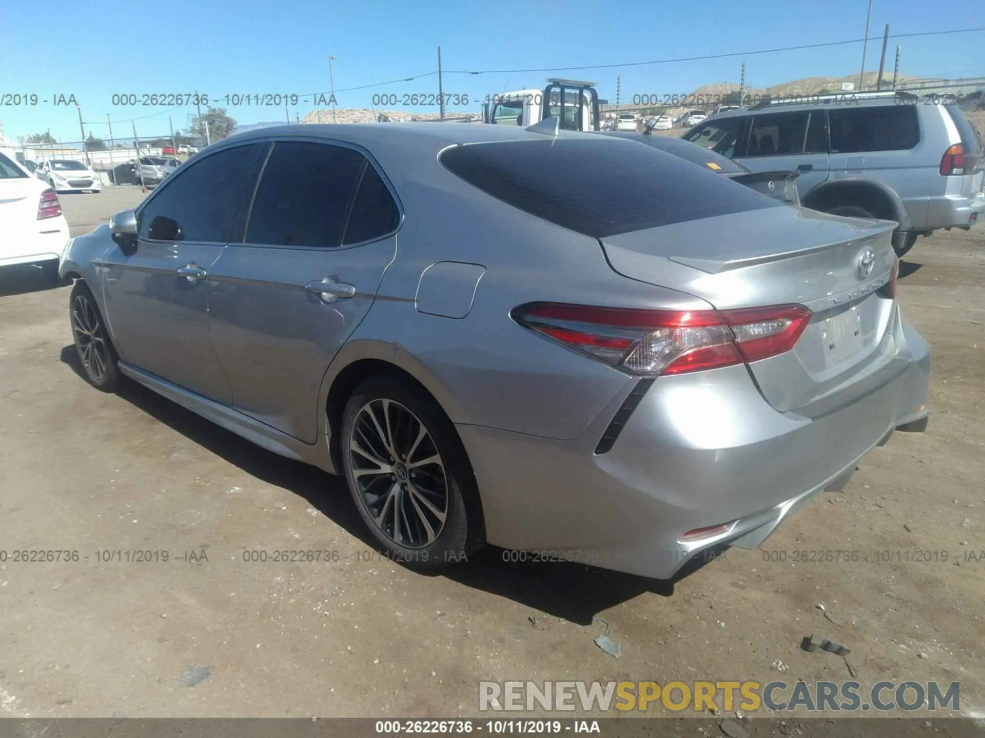 3 Photograph of a damaged car 4T1B11HK3KU732017 TOYOTA CAMRY 2019