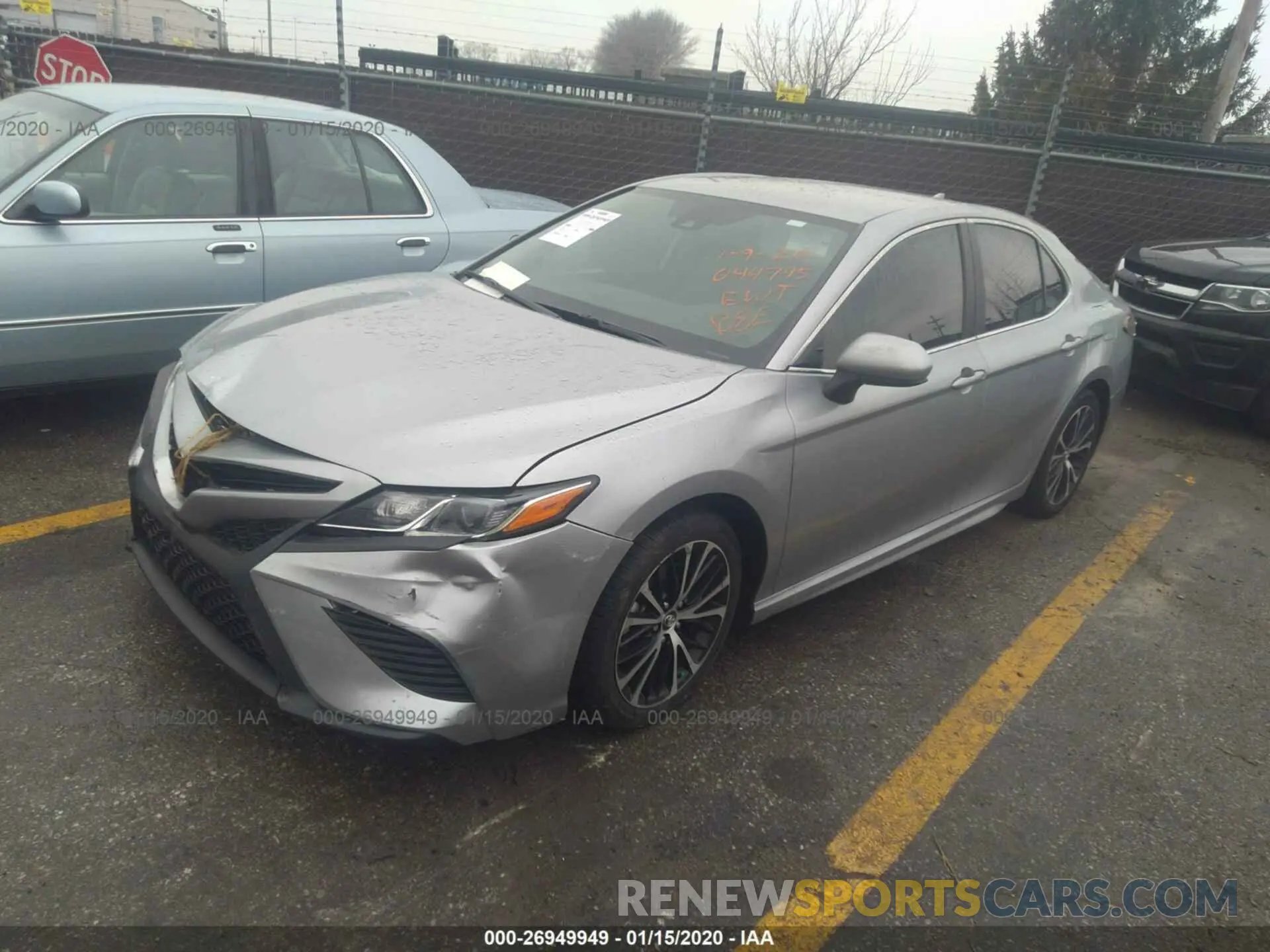2 Photograph of a damaged car 4T1B11HK3KU745558 TOYOTA CAMRY 2019