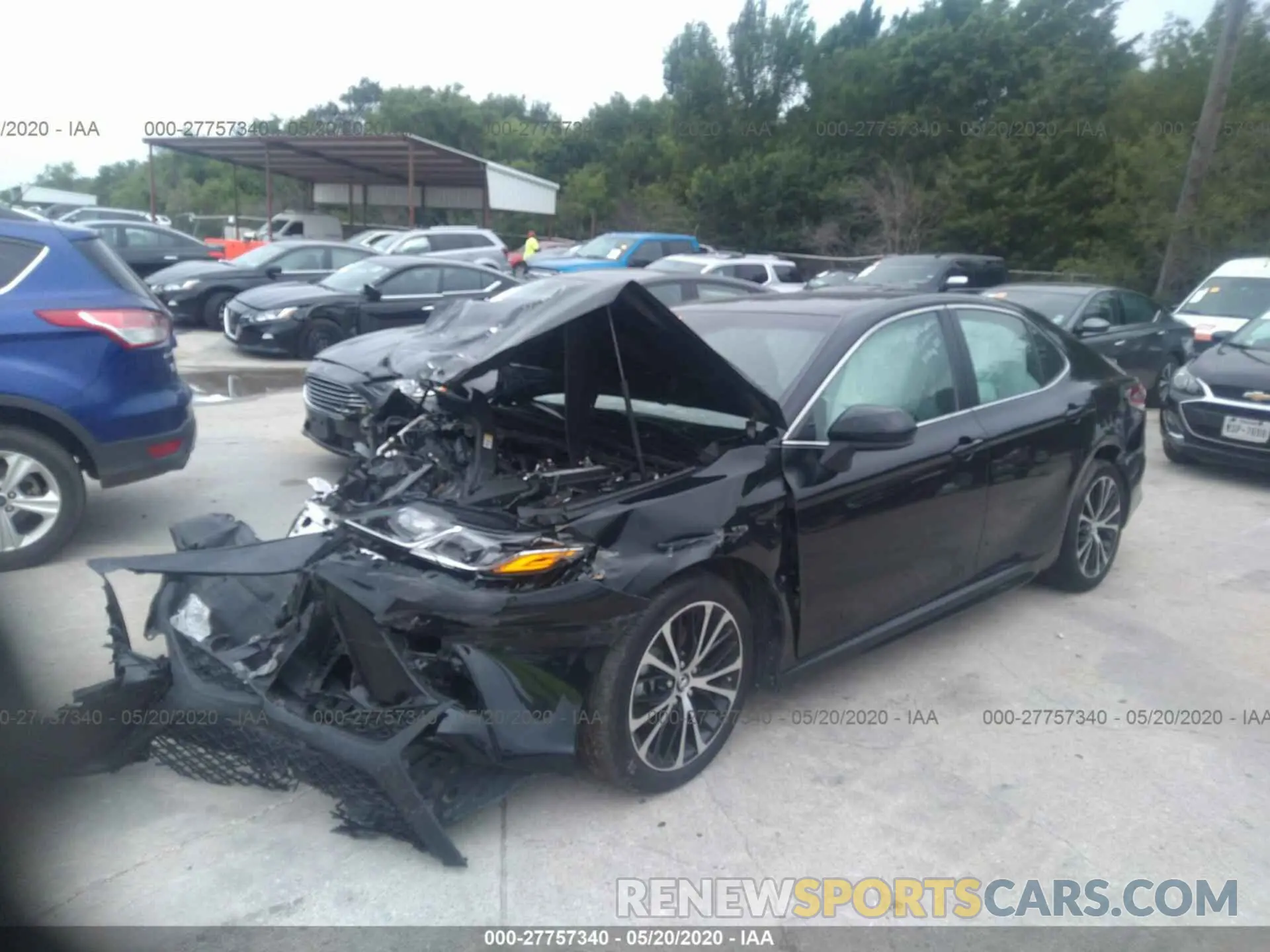 2 Фотография поврежденного автомобиля 4T1B11HK3KU752882 TOYOTA CAMRY 2019