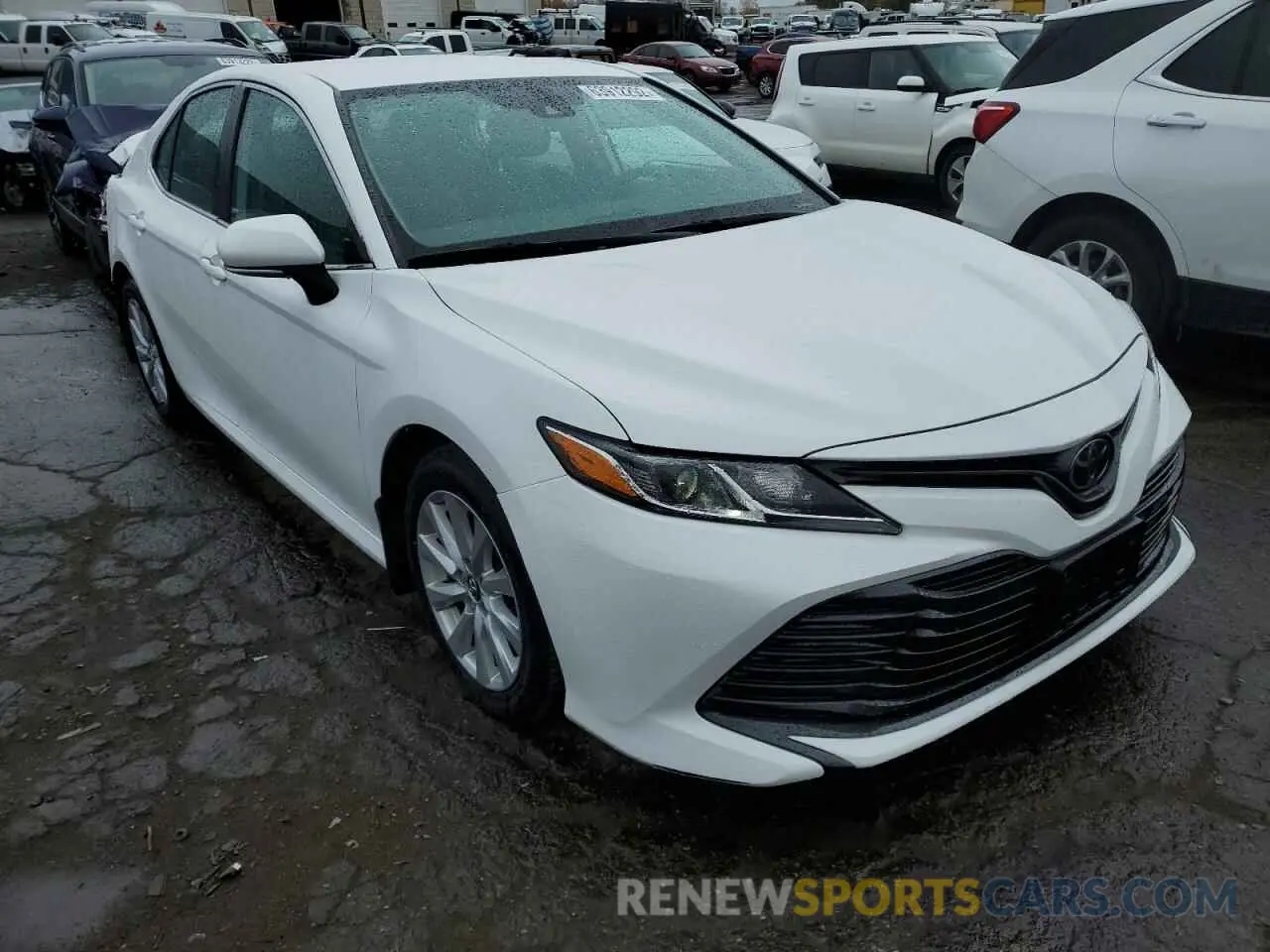 1 Photograph of a damaged car 4T1B11HK3KU765437 TOYOTA CAMRY 2019