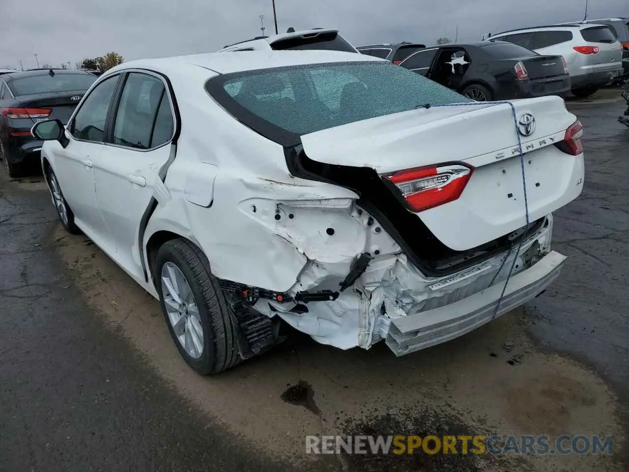 3 Photograph of a damaged car 4T1B11HK3KU765437 TOYOTA CAMRY 2019