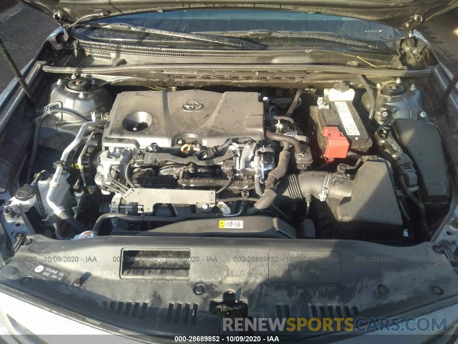 10 Photograph of a damaged car 4T1B11HK3KU781363 TOYOTA CAMRY 2019