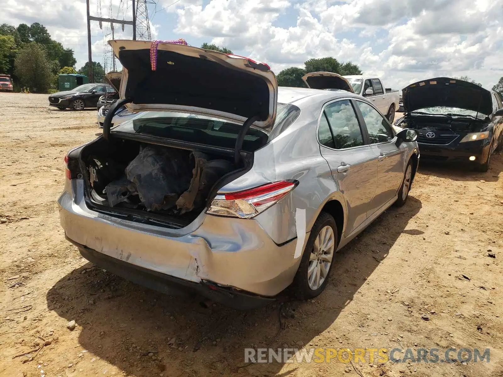 4 Photograph of a damaged car 4T1B11HK3KU782447 TOYOTA CAMRY 2019