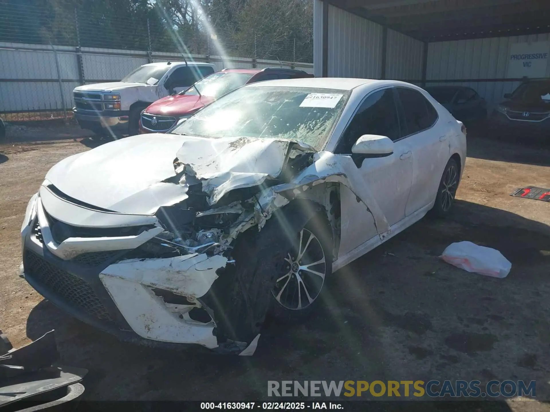 2 Photograph of a damaged car 4T1B11HK3KU787759 TOYOTA CAMRY 2019