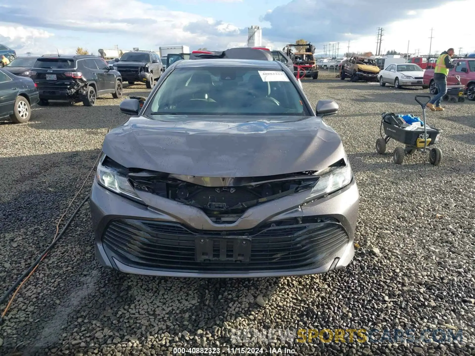 13 Photograph of a damaged car 4T1B11HK3KU790208 TOYOTA CAMRY 2019