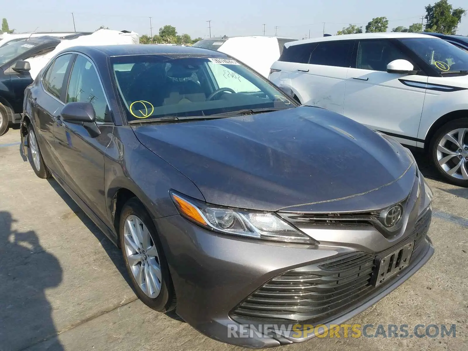 1 Photograph of a damaged car 4T1B11HK3KU807668 TOYOTA CAMRY 2019