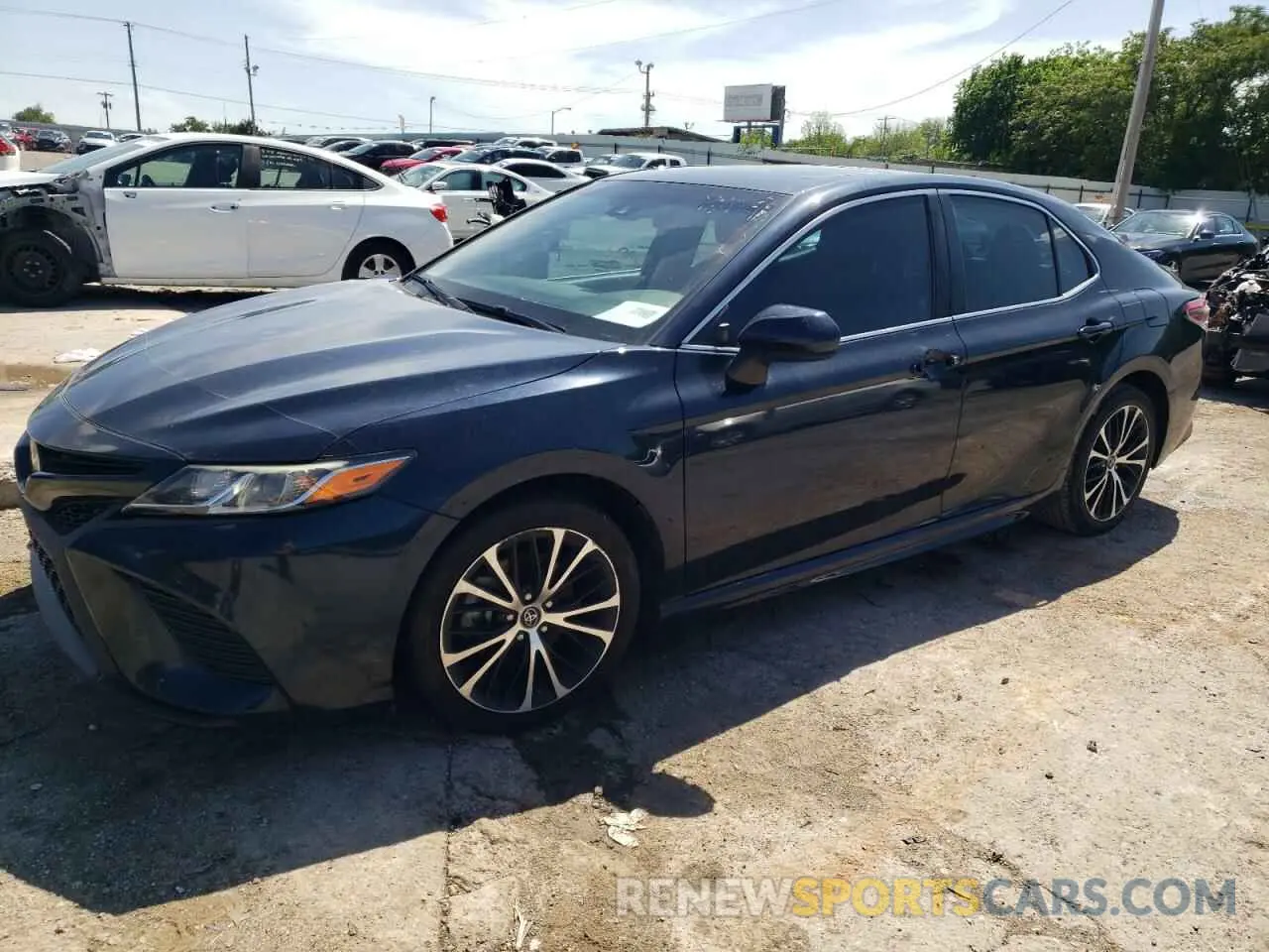 1 Photograph of a damaged car 4T1B11HK3KU813129 TOYOTA CAMRY 2019