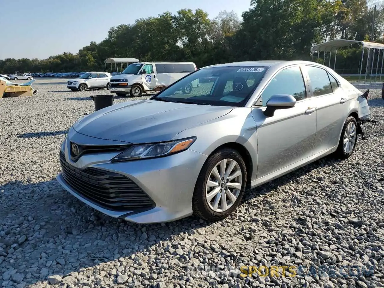 2 Photograph of a damaged car 4T1B11HK3KU826107 TOYOTA CAMRY 2019