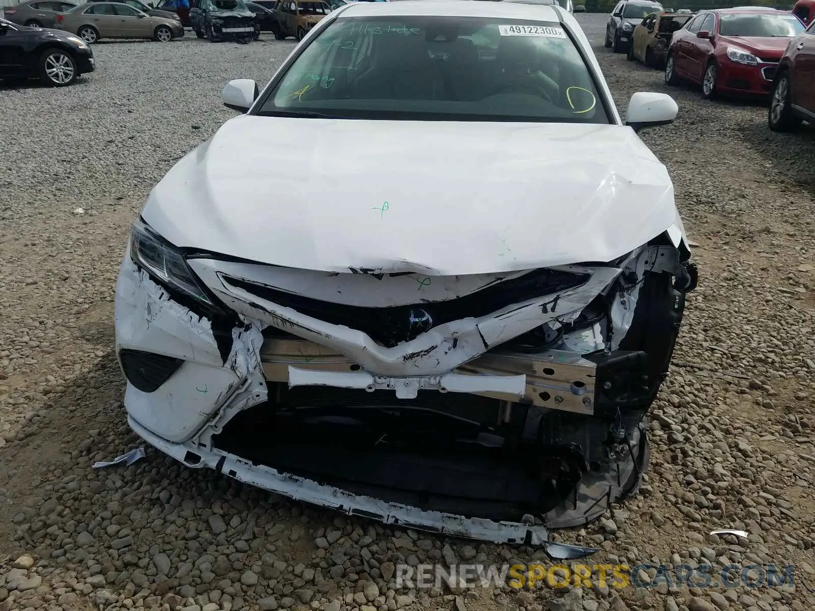 9 Photograph of a damaged car 4T1B11HK3KU828827 TOYOTA CAMRY 2019