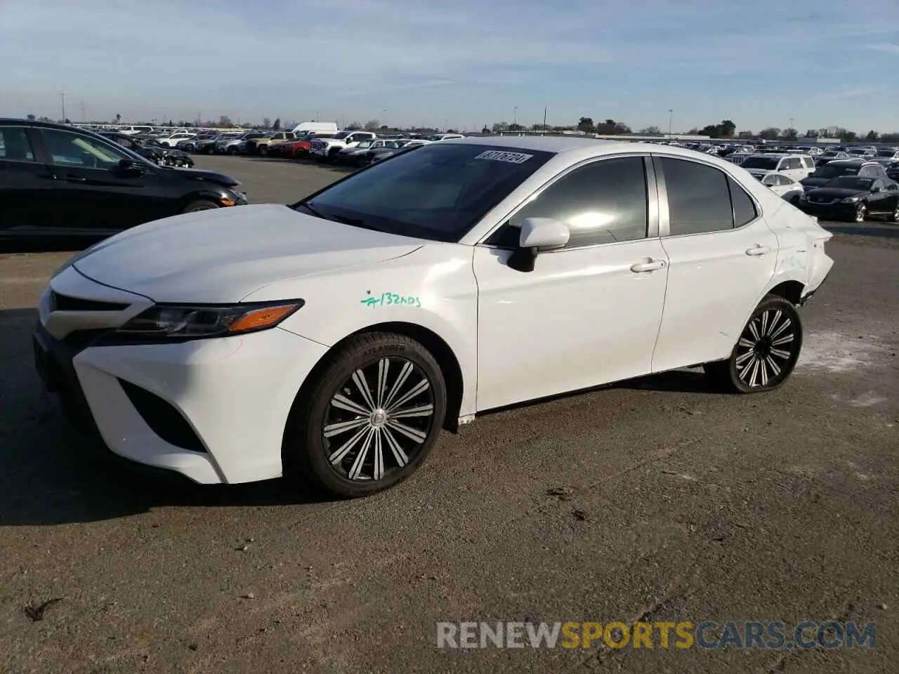 1 Photograph of a damaged car 4T1B11HK3KU835356 TOYOTA CAMRY 2019
