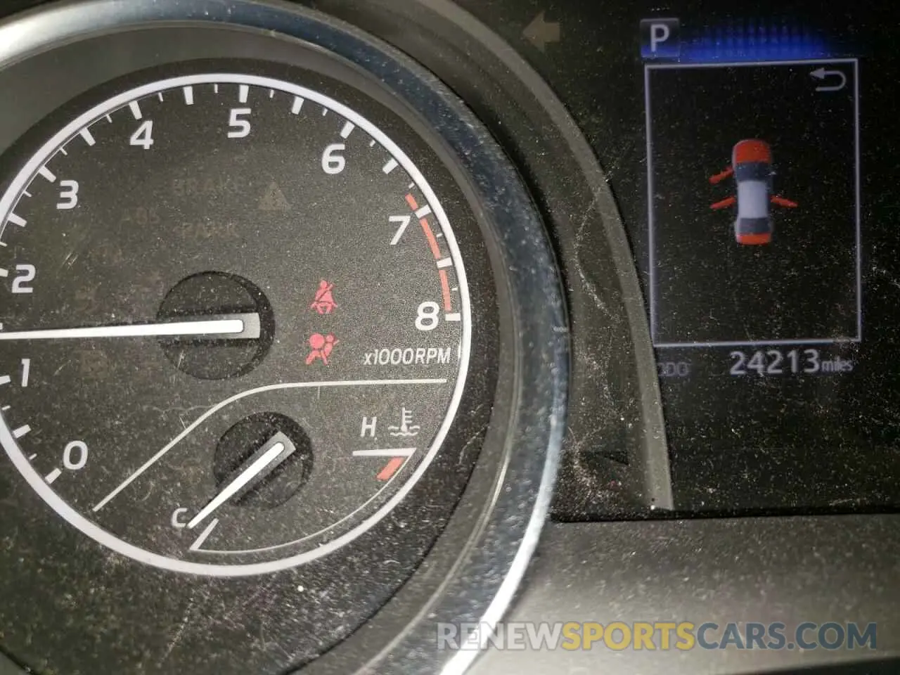 8 Photograph of a damaged car 4T1B11HK3KU840203 TOYOTA CAMRY 2019
