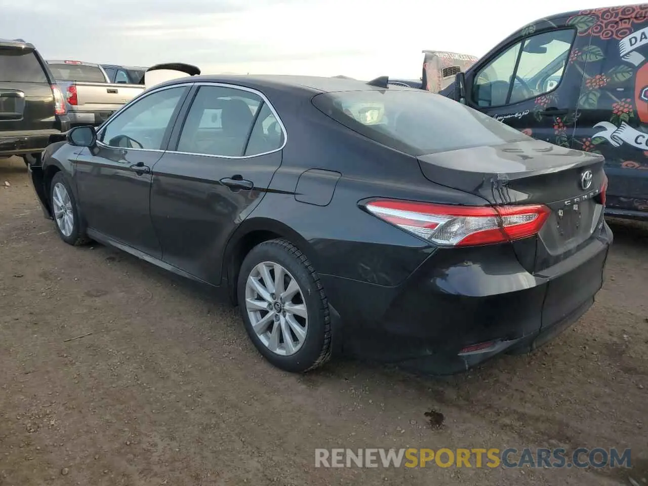 2 Photograph of a damaged car 4T1B11HK3KU842758 TOYOTA CAMRY 2019