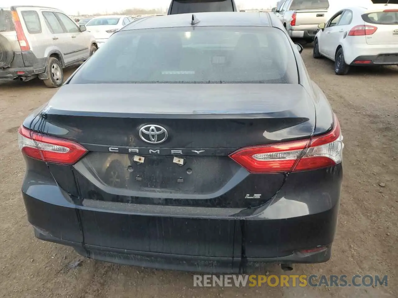 6 Photograph of a damaged car 4T1B11HK3KU842758 TOYOTA CAMRY 2019