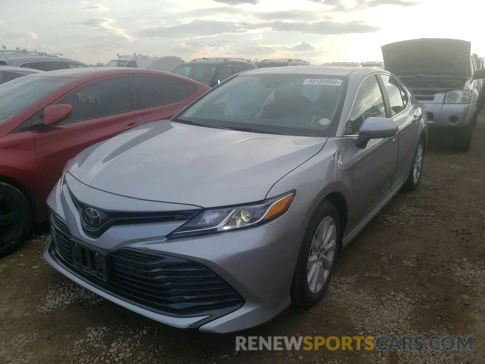 2 Photograph of a damaged car 4T1B11HK3KU852982 TOYOTA CAMRY 2019