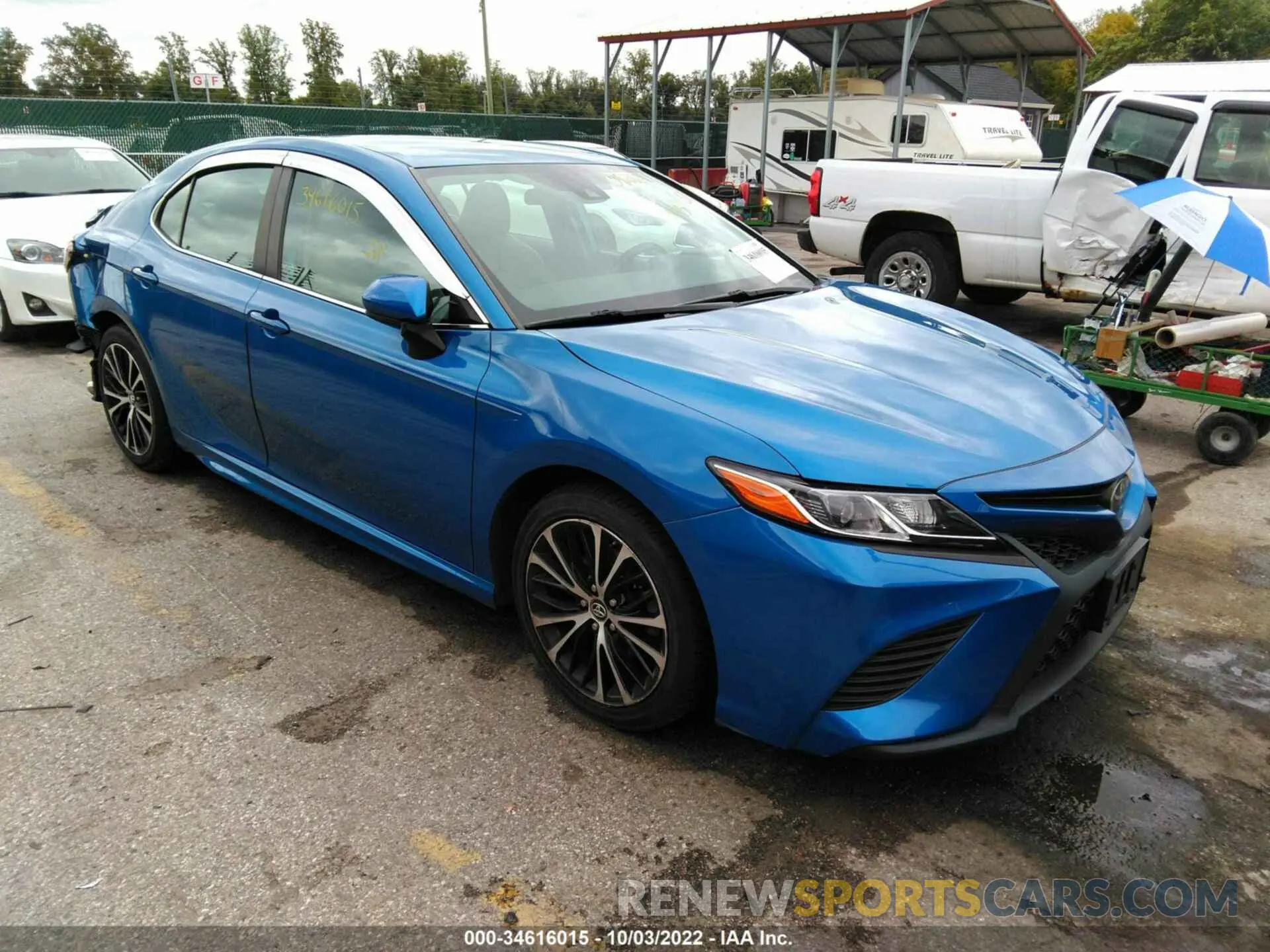 1 Photograph of a damaged car 4T1B11HK4KU160326 TOYOTA CAMRY 2019
