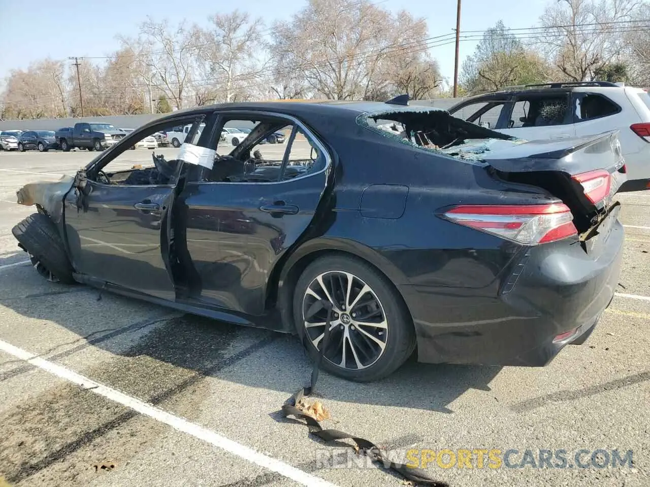 2 Photograph of a damaged car 4T1B11HK4KU174307 TOYOTA CAMRY 2019