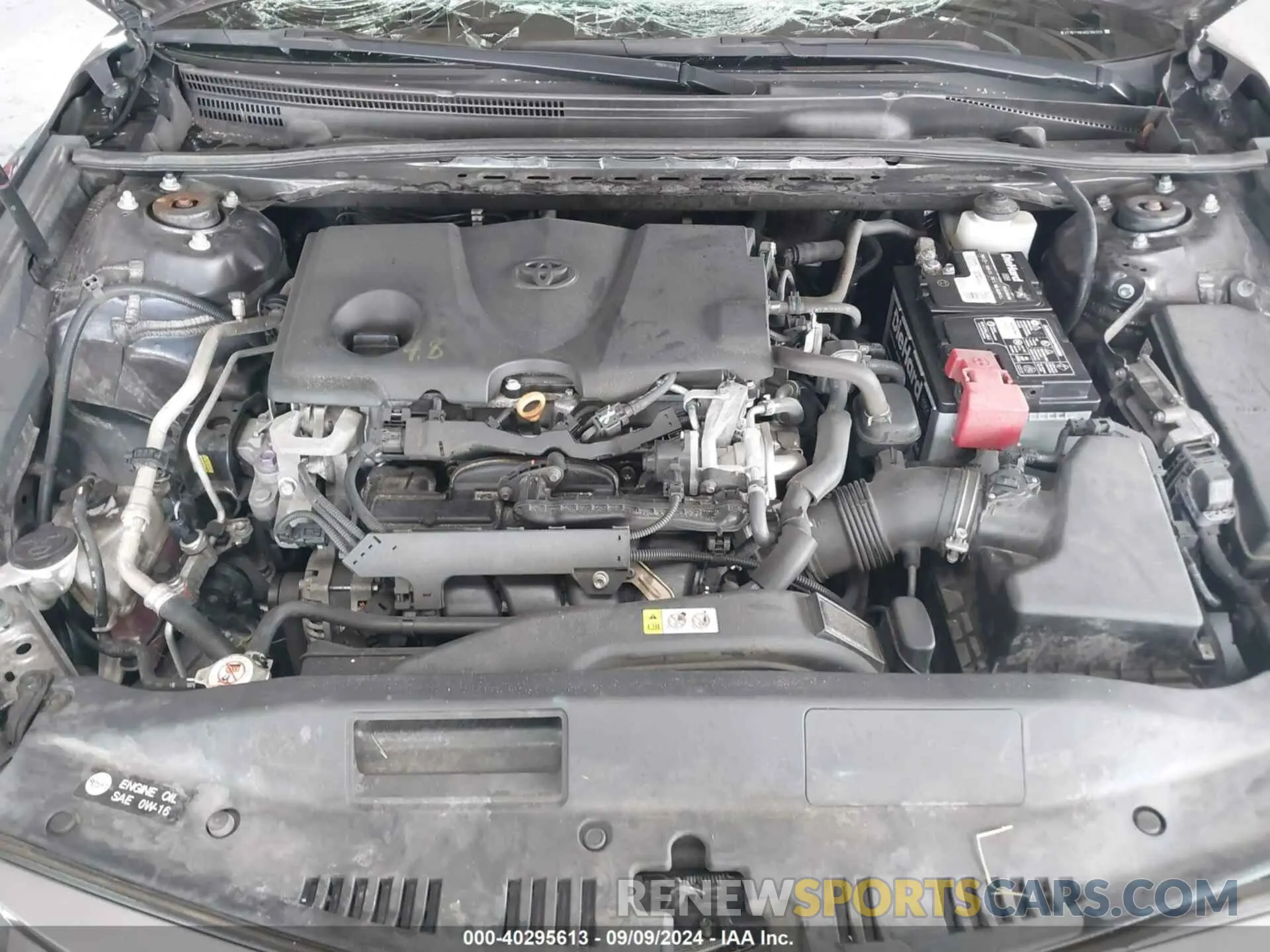 10 Photograph of a damaged car 4T1B11HK4KU184223 TOYOTA CAMRY 2019