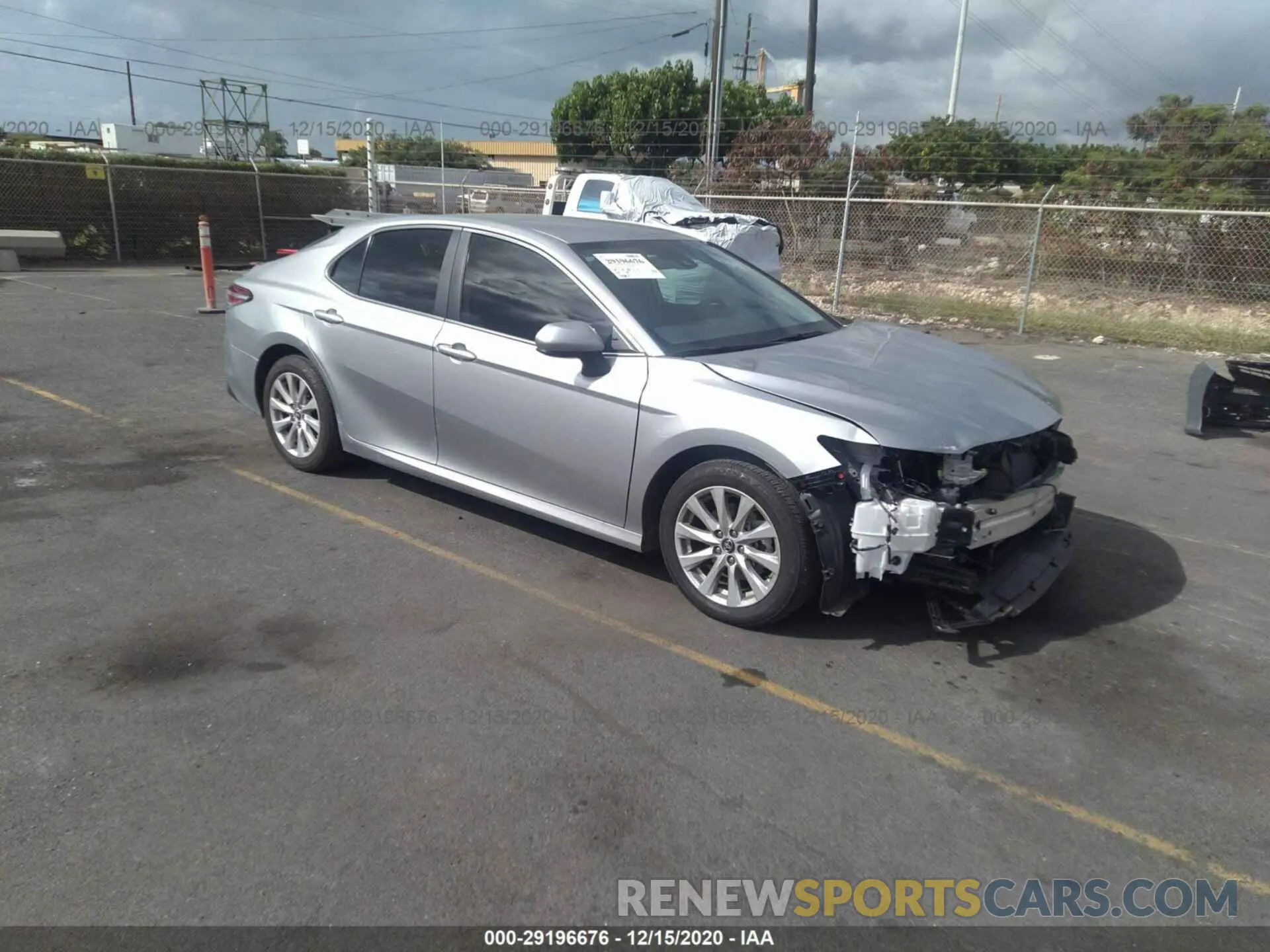 1 Photograph of a damaged car 4T1B11HK4KU189857 TOYOTA CAMRY 2019