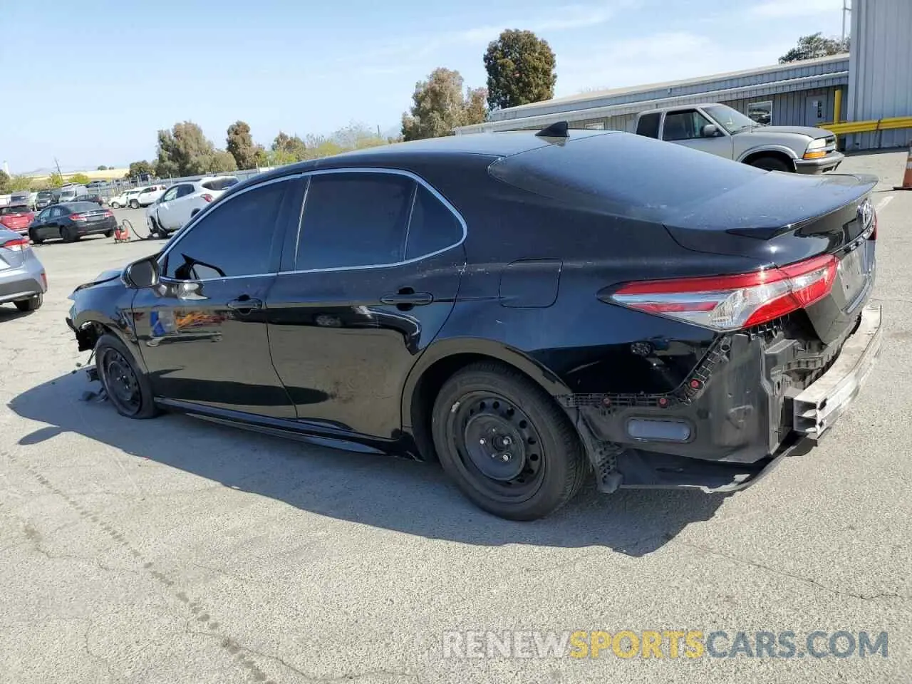 2 Photograph of a damaged car 4T1B11HK4KU197067 TOYOTA CAMRY 2019