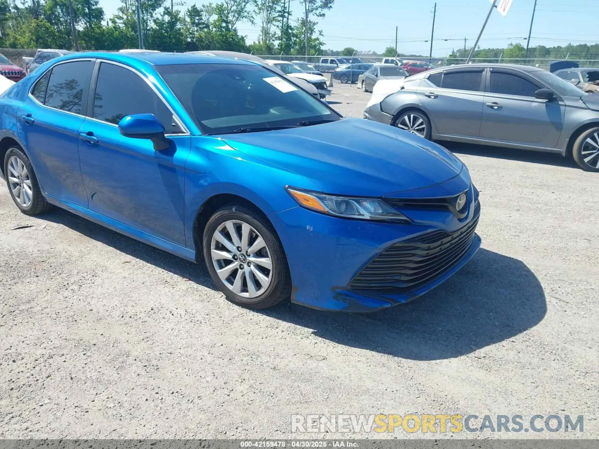 1 Фотография поврежденного автомобиля 4T1B11HK4KU223277 TOYOTA CAMRY 2019