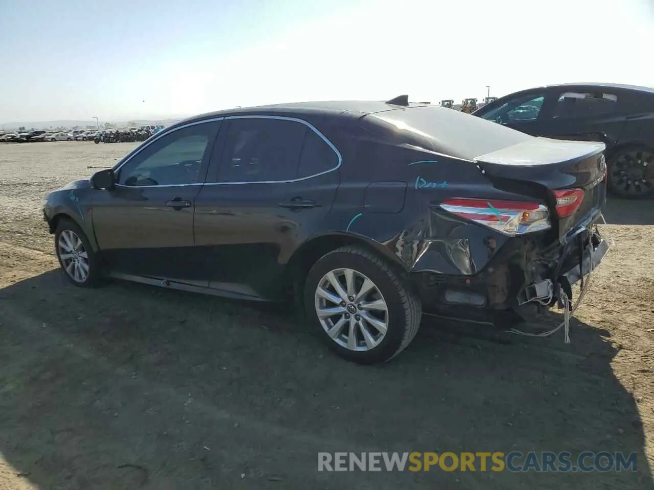 2 Photograph of a damaged car 4T1B11HK4KU229693 TOYOTA CAMRY 2019