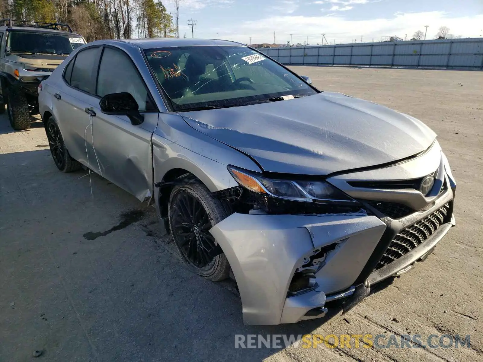1 Photograph of a damaged car 4T1B11HK4KU237020 TOYOTA CAMRY 2019