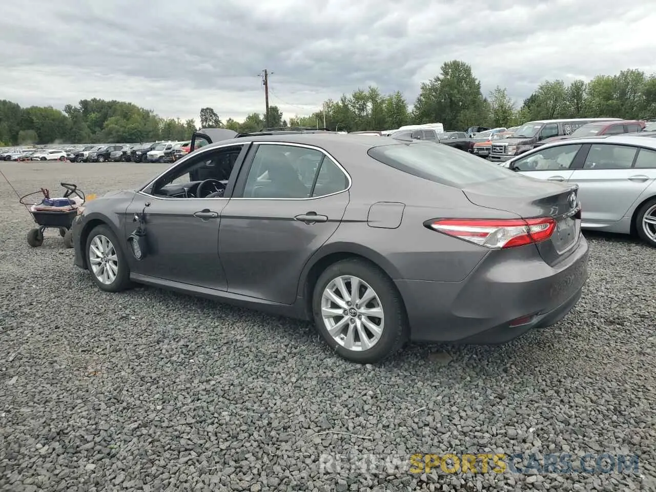 2 Photograph of a damaged car 4T1B11HK4KU250026 TOYOTA CAMRY 2019