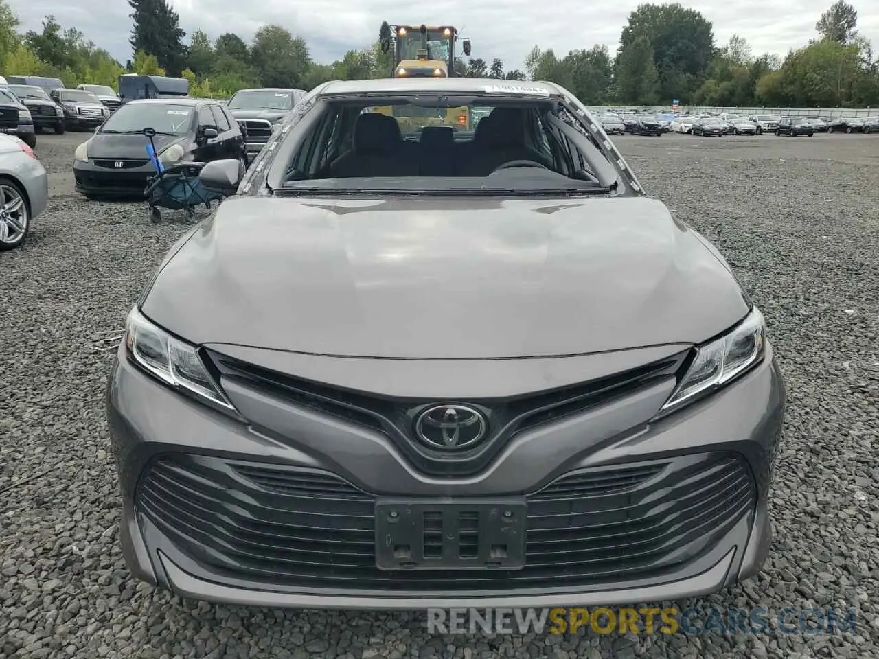 5 Photograph of a damaged car 4T1B11HK4KU250026 TOYOTA CAMRY 2019