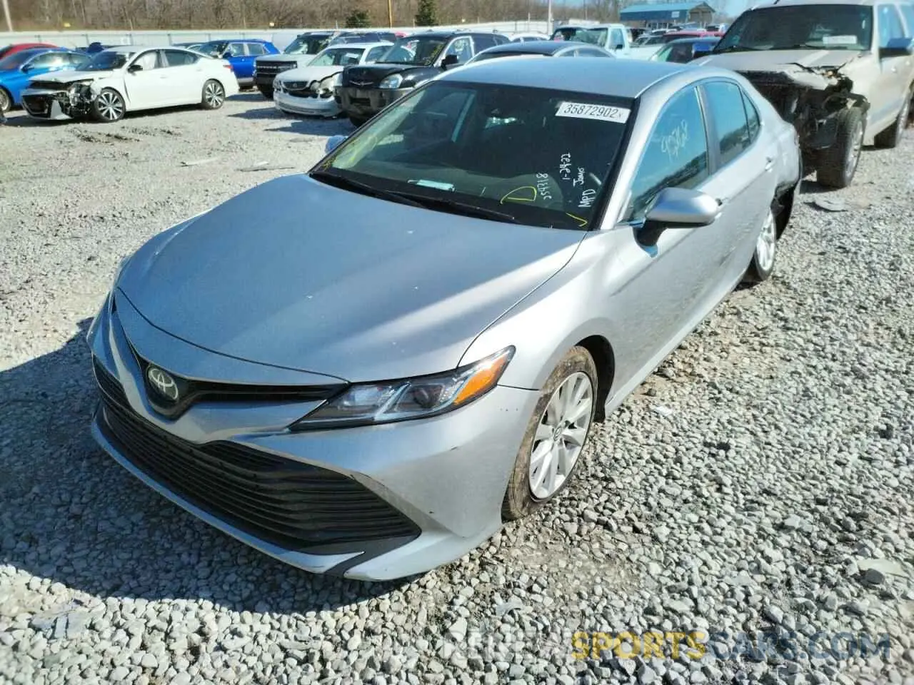 2 Фотография поврежденного автомобиля 4T1B11HK4KU254318 TOYOTA CAMRY 2019