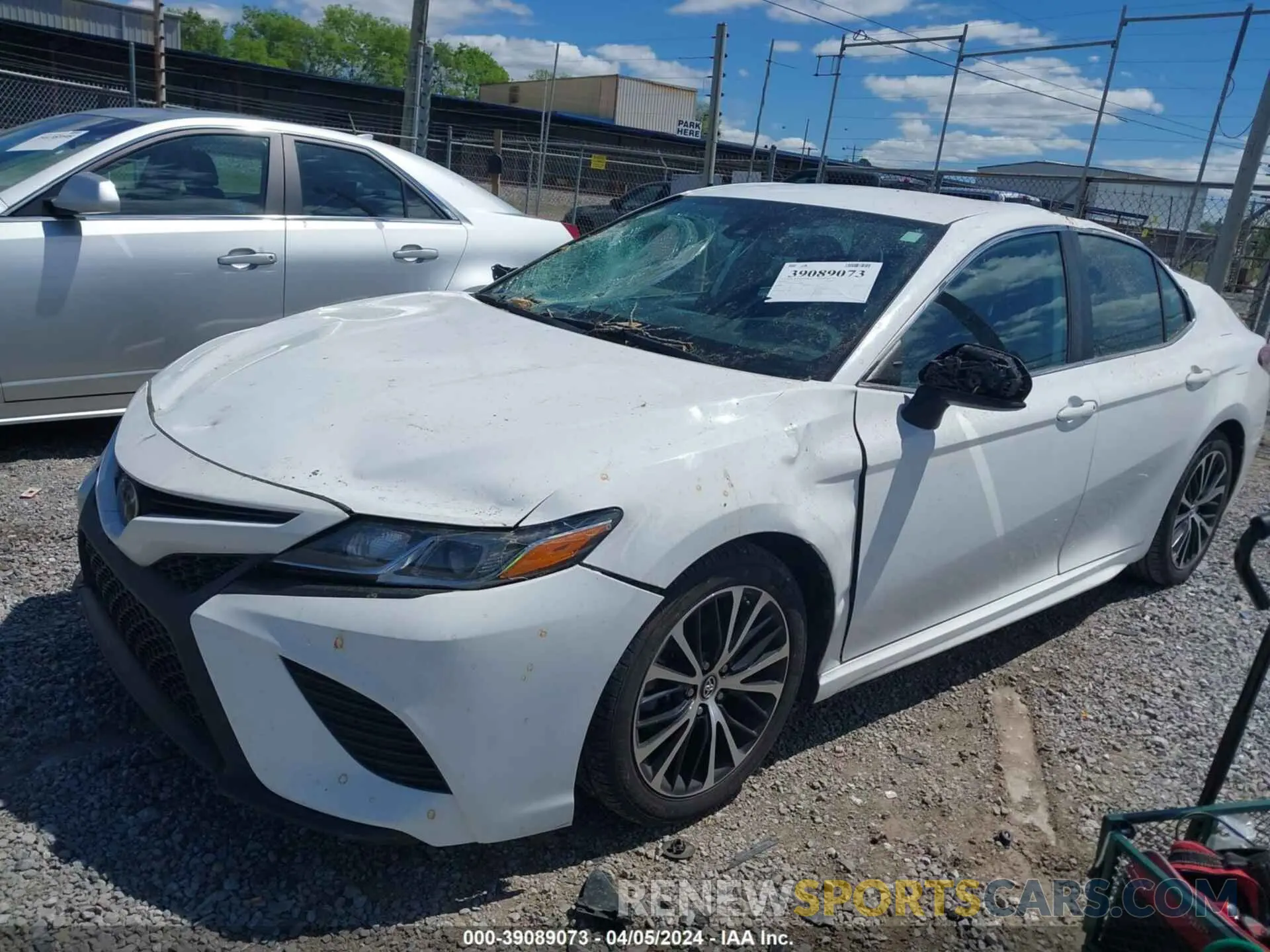 2 Photograph of a damaged car 4T1B11HK4KU255839 TOYOTA CAMRY 2019