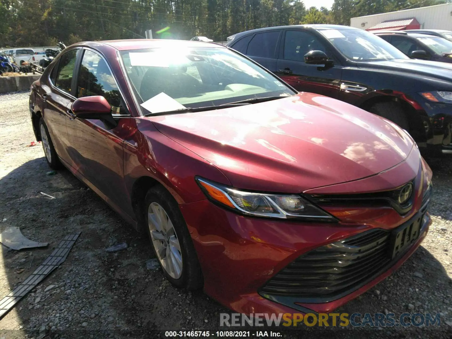 1 Photograph of a damaged car 4T1B11HK4KU258675 TOYOTA CAMRY 2019