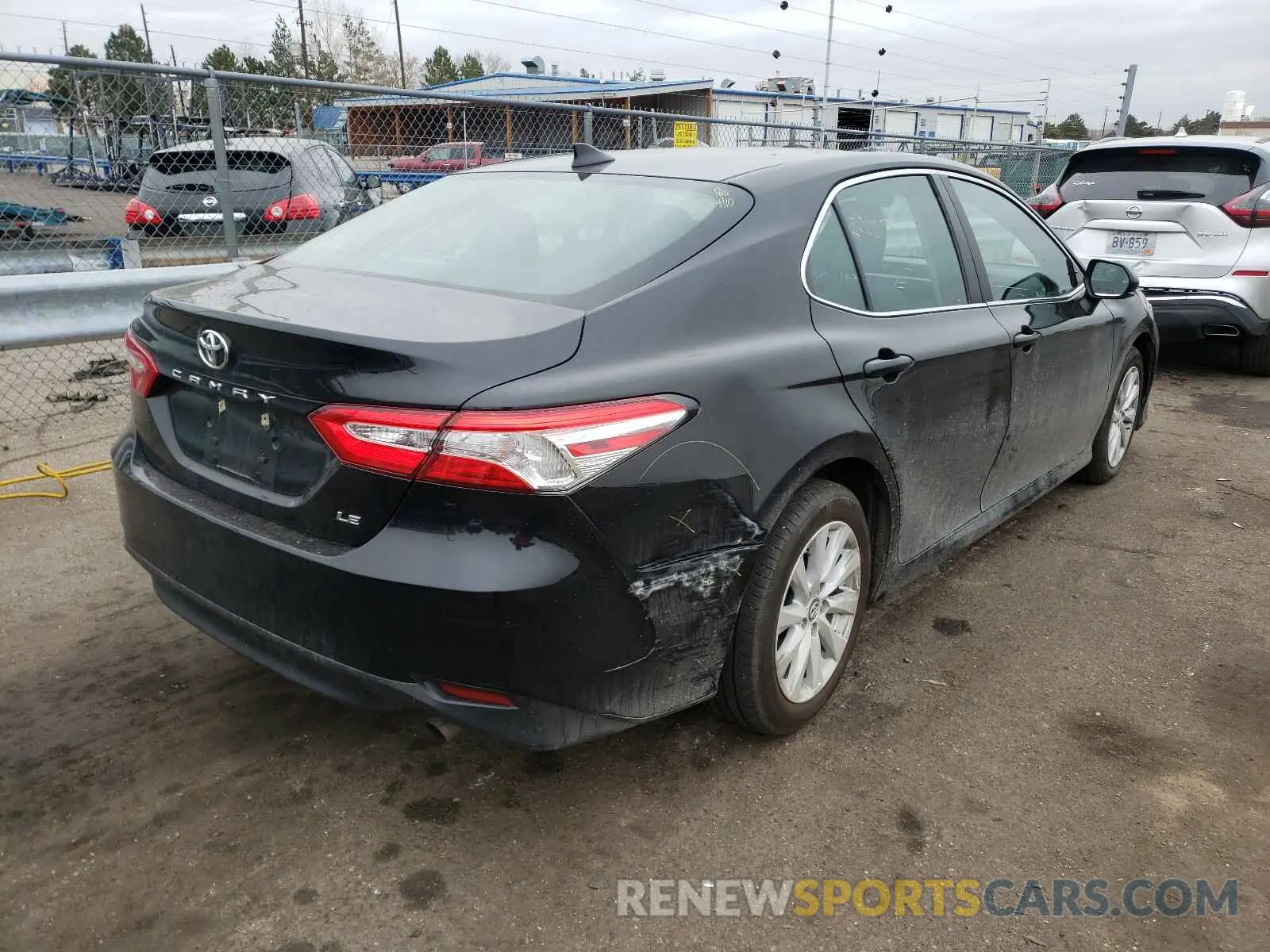 4 Photograph of a damaged car 4T1B11HK4KU267778 TOYOTA CAMRY 2019