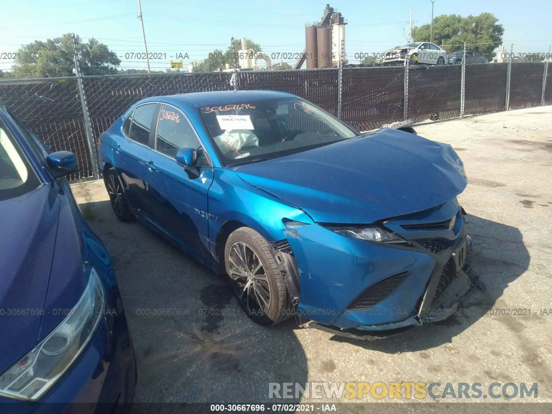 1 Photograph of a damaged car 4T1B11HK4KU268008 TOYOTA CAMRY 2019